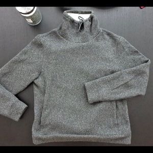 CLUB MONACO Funnel Neck Sweatshirt Kangaroo Pouch